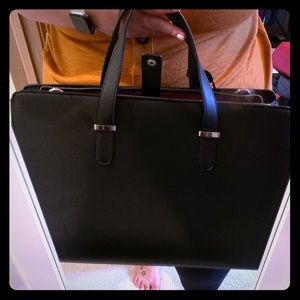 Black handbag